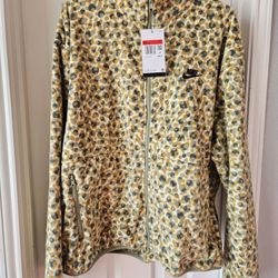 Nike Club Fleece/Sherpa Jacket Sz Large