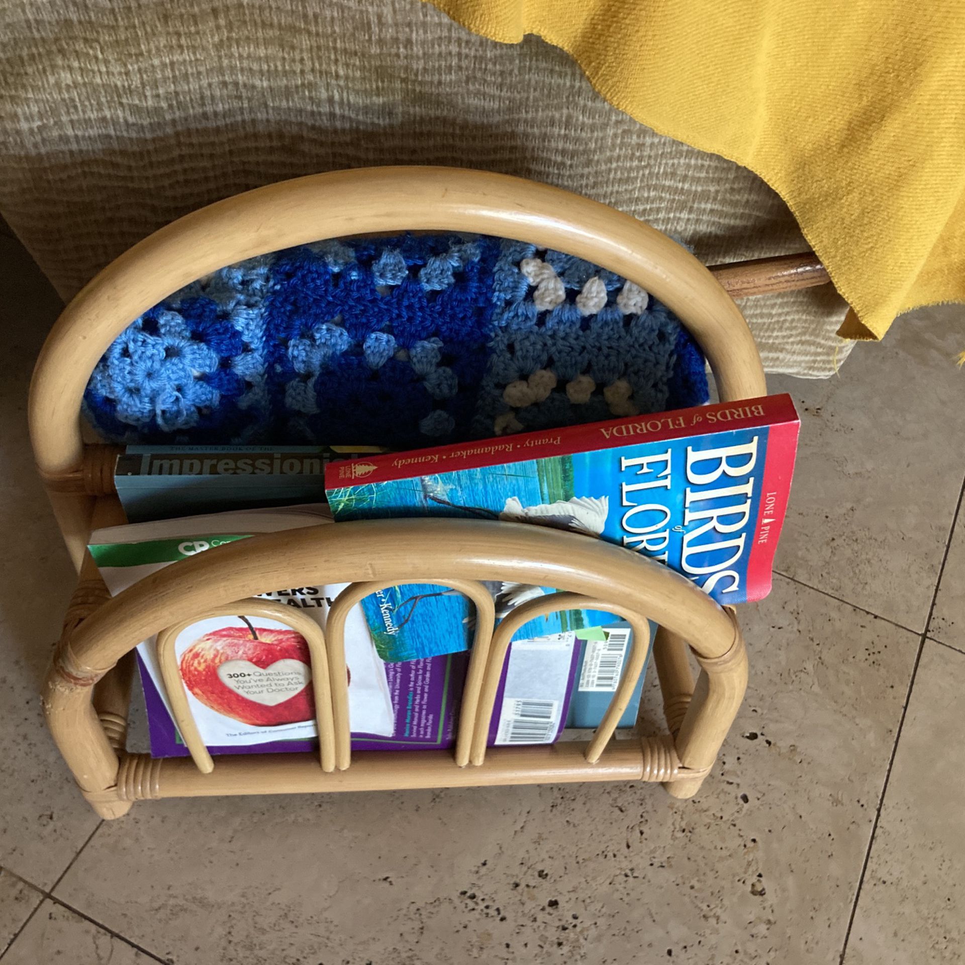 Magazine / Book Rack Or Organizer For Living Room Or Bedroom 