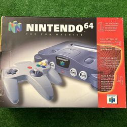 Nintendo 64 In Box 