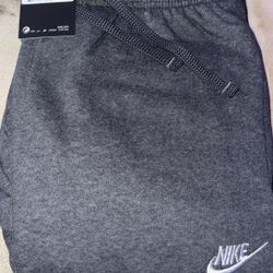 Gray Nike sweats 