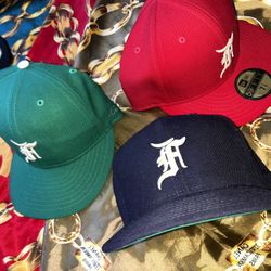 Navy Fear Of God FOG Fitted Cap New Era 