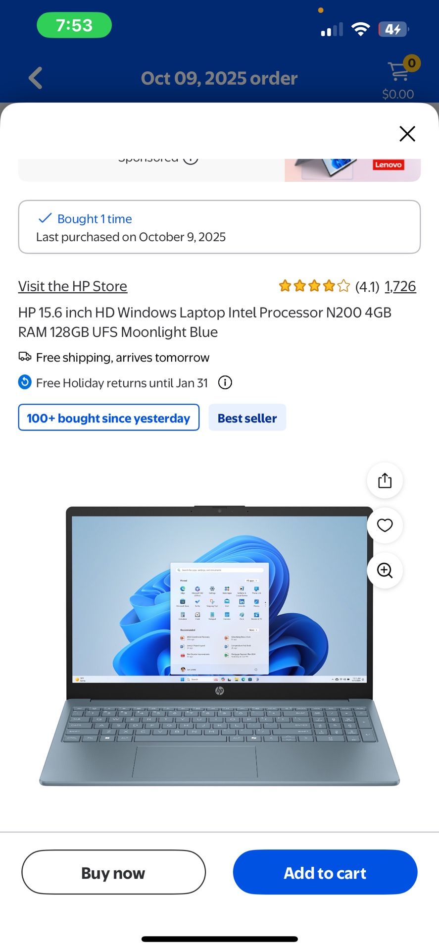 Selling My Brand New Labtop