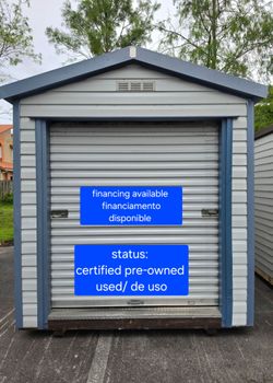 shed casita de patio 8x12 delivery included