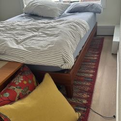 Queen Bedframe And/or mattress 