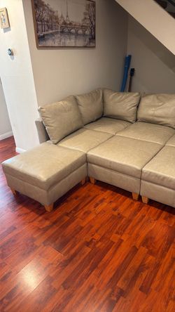 Light Gray modular sofa!