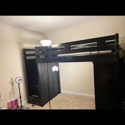 Loft Style Twin Sized Bed For Sale