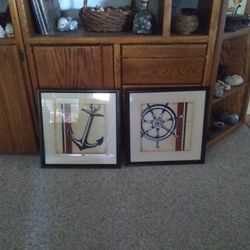 Nautical Pictures Approximately 20 In X 20 In