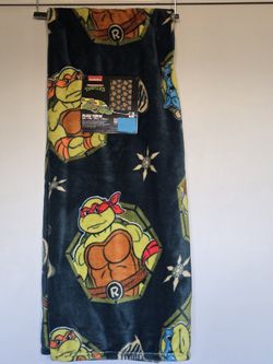 🐢 Ninja Turtles Throw Blanket 🐢