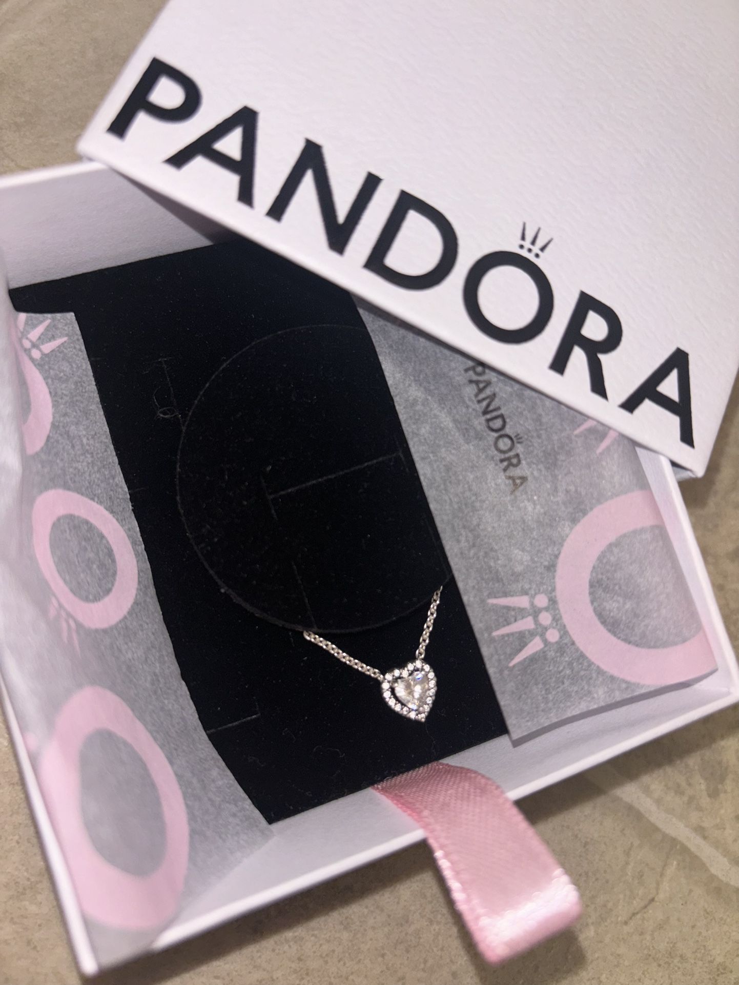 Sterling Silver Pandora Necklace