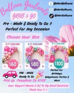 Grab & Go Balloon Garlands