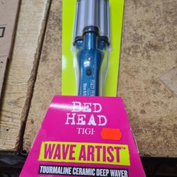 BED HEAD Ceramic Wave Artist Deep Waver for Beachy Waves, 15x9x7 Inch