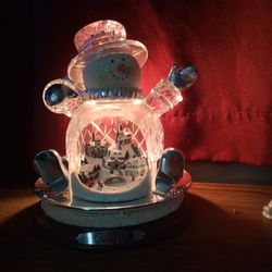  Crystal Snowman Let It Snow