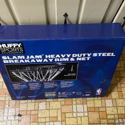 Breakaway Basketball Rim And Net