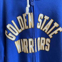 Sz Large Golden State Full Zip Adidas Hoody