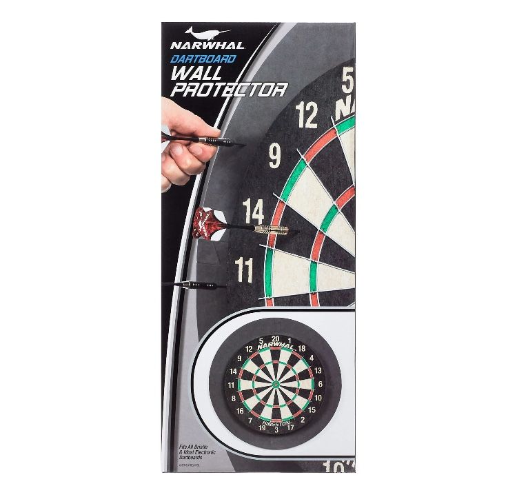 Narwhal Wall Protector - Soft Foam Dart Board Wall Protector