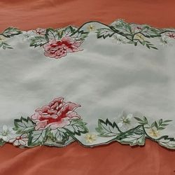 Coffee table runner.