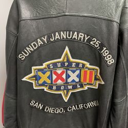 Denver Broncos Super Bowl Leather Jacket
