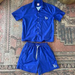 Vandy the Pink Blue Flower Summer Set