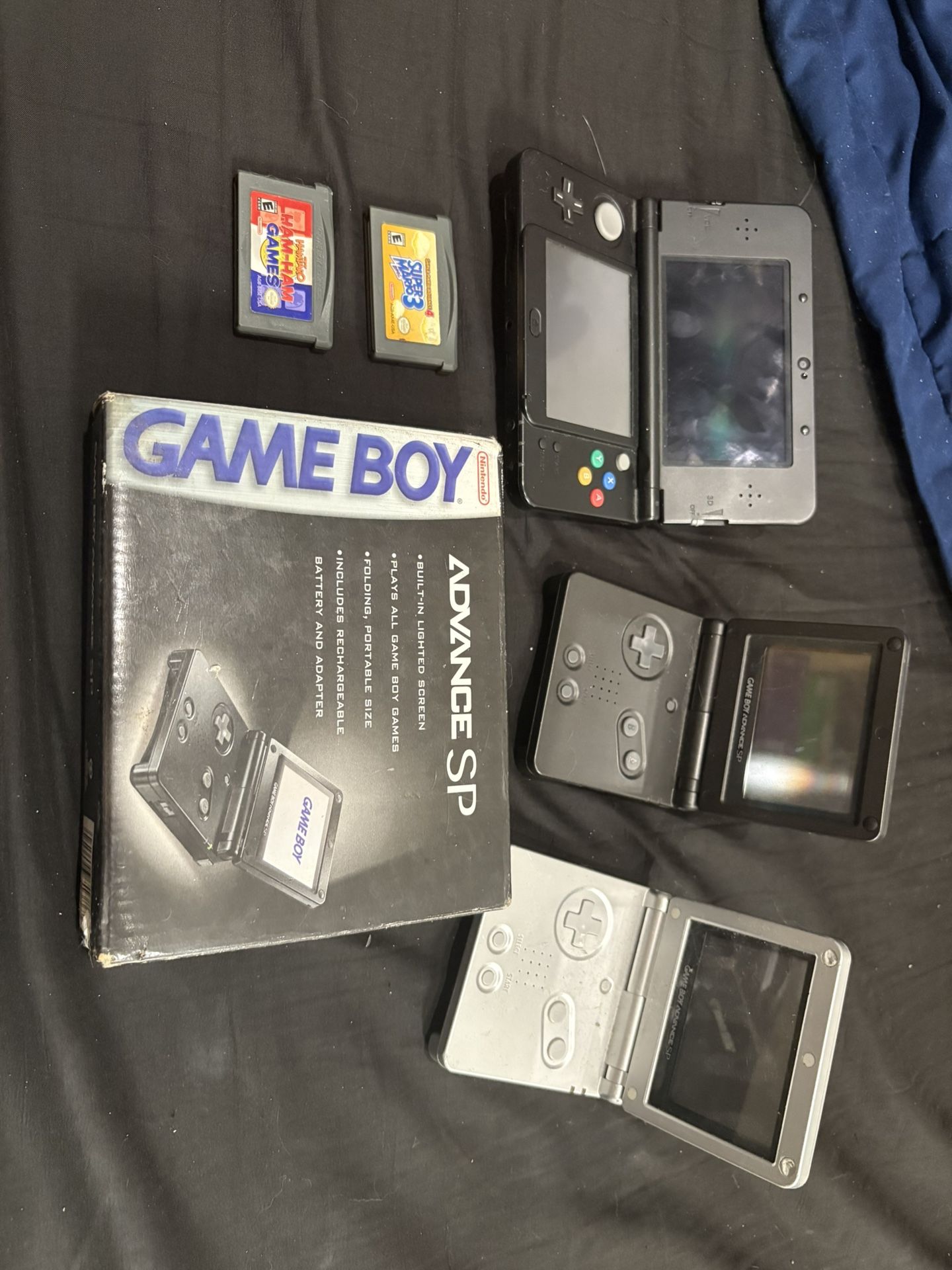 Nintendo new 3ds and gameboy advanced bundle
