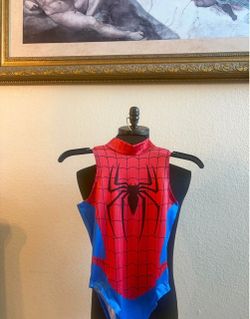 Spider-Man superhero Women’s Bodysuit Halloween costume size (S/M) party cosplay NEW