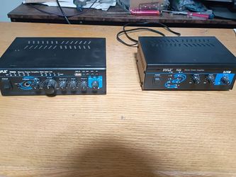 2 Pyle Stereo Power Amps