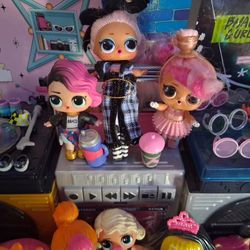 LOL Surprise dolls pets accessories Boom box