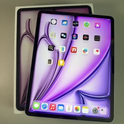 13 Inch Apple 🍎 iPad Air M2, 128GB WiFi, Purple 
