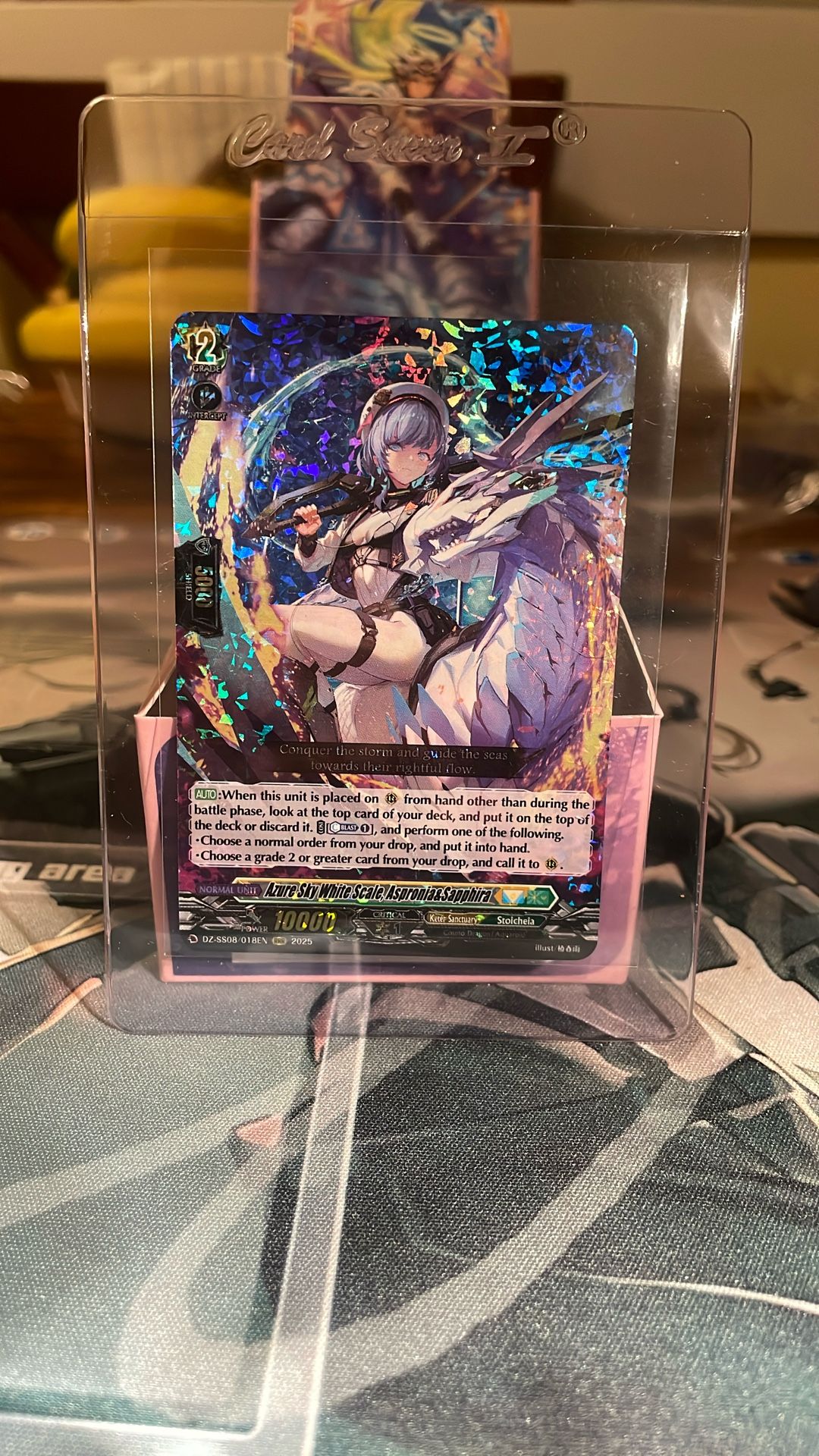 Card Fight Vanguard|Azure Sky White Scale, Aspronia&Sapphira