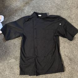 Chef Uniform Bundle – Pants, Coat, Shoes Women’s Sz M/S/8
