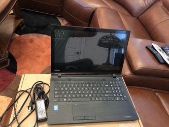 Toshiba 15.6 inch touchscreen laptop