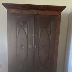 Gorgeous Carved armoire 