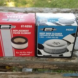 4 Inch Chrome Air Filter 