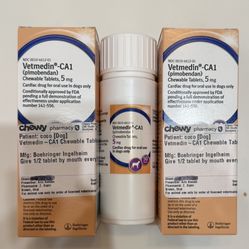 3 Boxes - 5mg Vetmedin CA-1  5mg Tablets