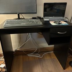 Black Computer Desk
