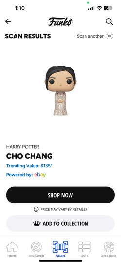 Cho chang funko pop Mint condition 