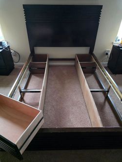 Queen size bed frame