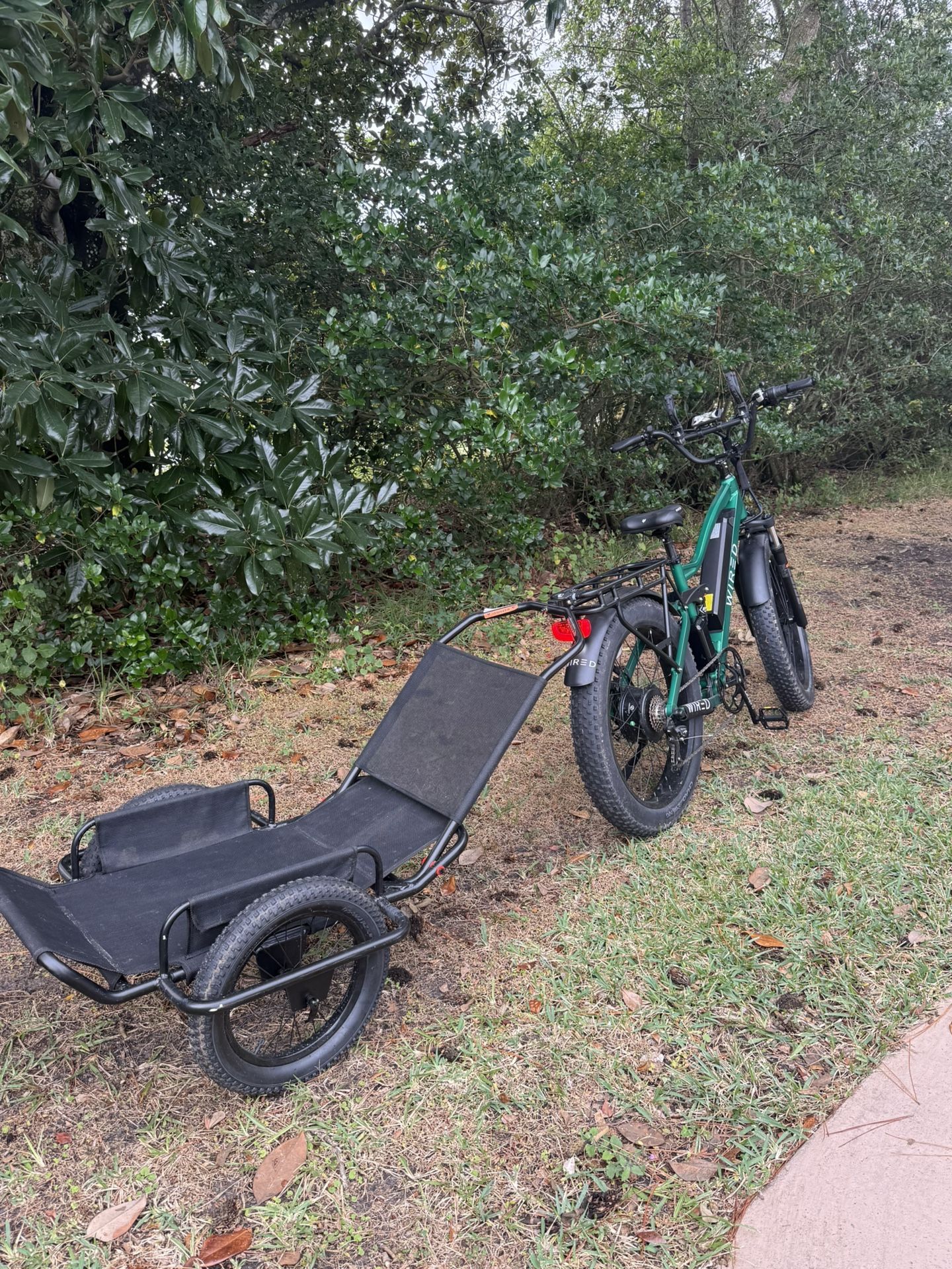 Wire Freedom Ebike Plus Rambo Heavy Duty Cart. A