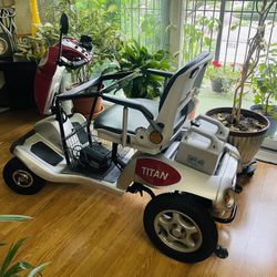 Tzora Titan 4  Hummer XL Folding 4 Wheel Scooter ES0026