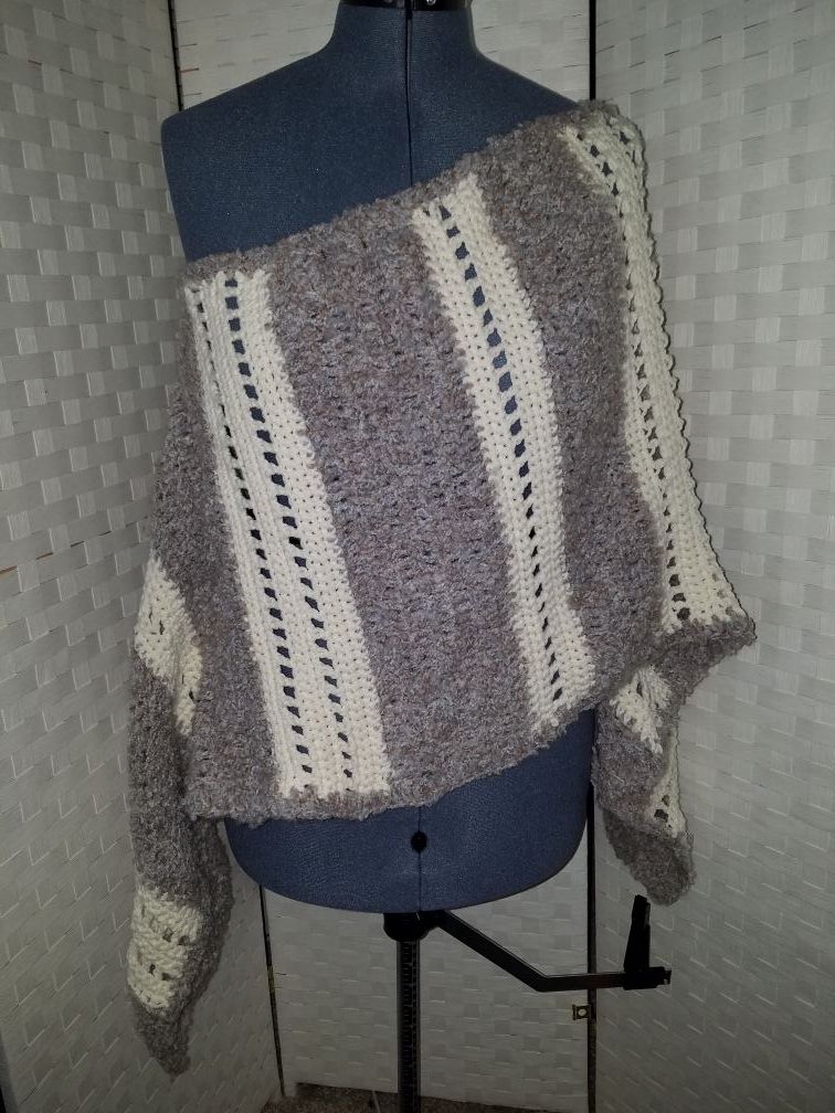 2 Tone Poncho