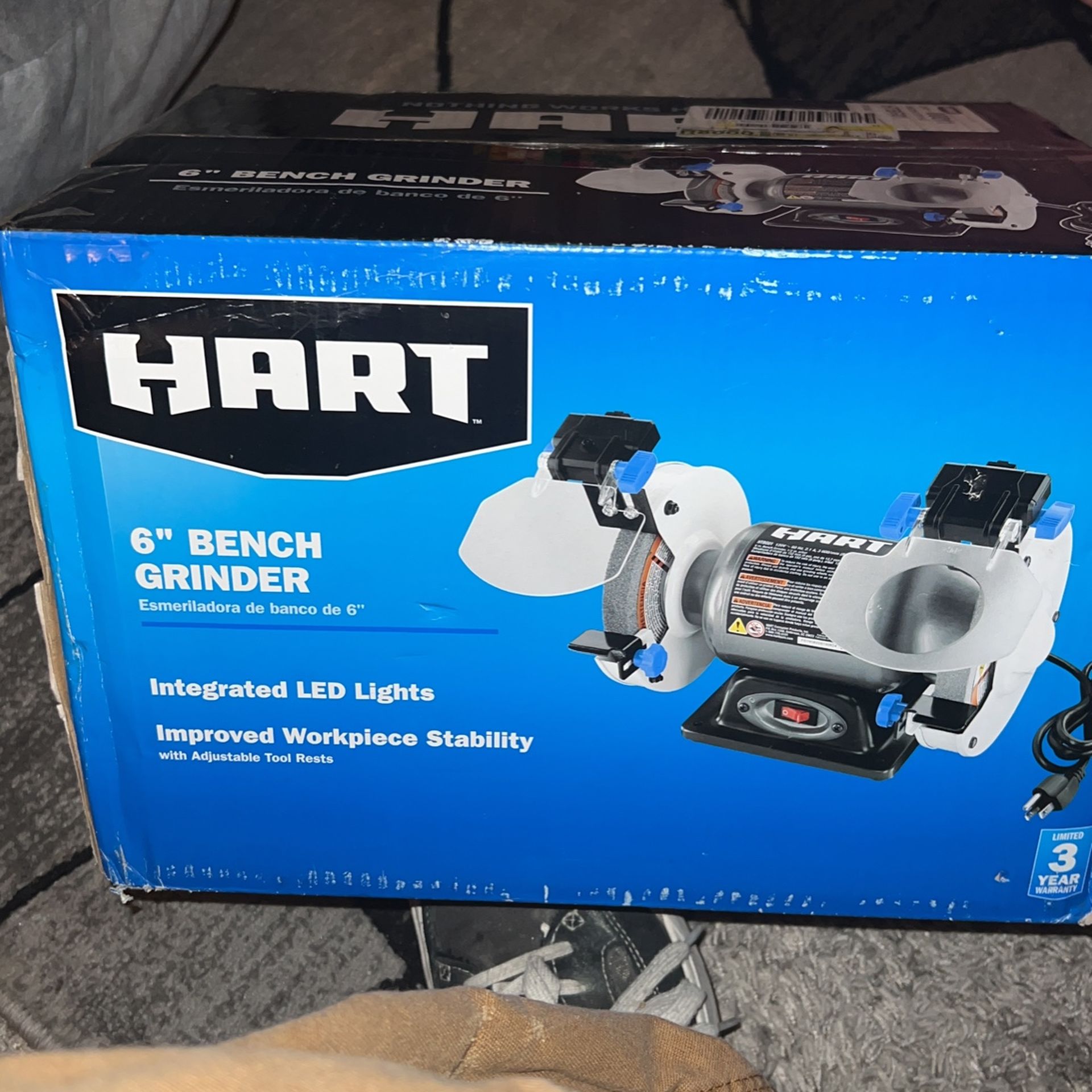 6 Inch Bench Grinder