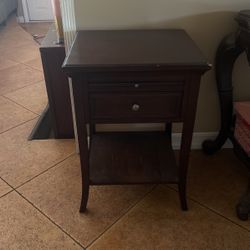 Dark Brown Side Table