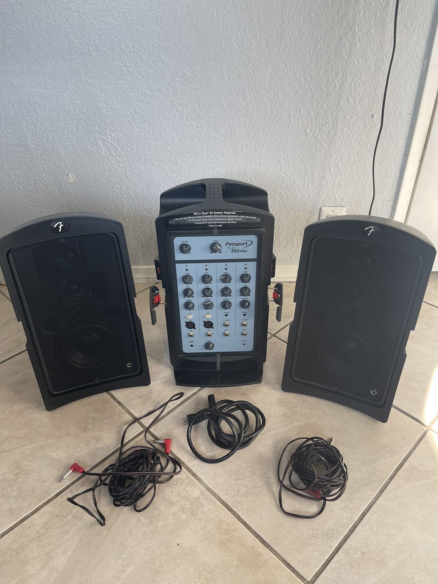 Fender Passport 150 Pro Speakers