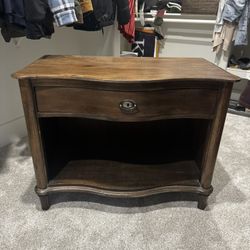 Restoration Hardware Open Nightstand 