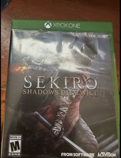 Sekiro shadows die twice Xbox one