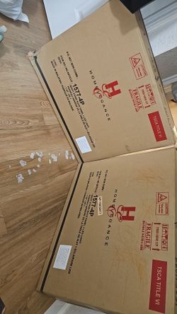 Factory Sealed: Homelegance Nightstand + LED Lighted Wall Panel Set