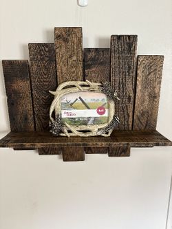 Handmade Rustic Floating Shelf Decor 