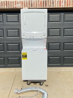 WTS GE Washer Dryer stacked combo Light Use  Frisco