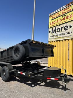 💥 GM BRAND 8X12X2 HYDRAULIC DUMP TRAILER 💥