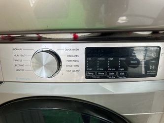 Samsung HE  front loader, washer, and dryer