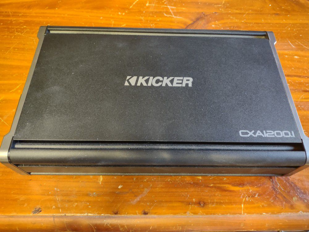 Kicker Amp And Speaker Box